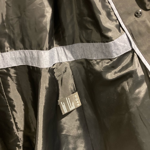 Laundry by Shelli Segal black A line skirted trench coat - Picture 8 of 10